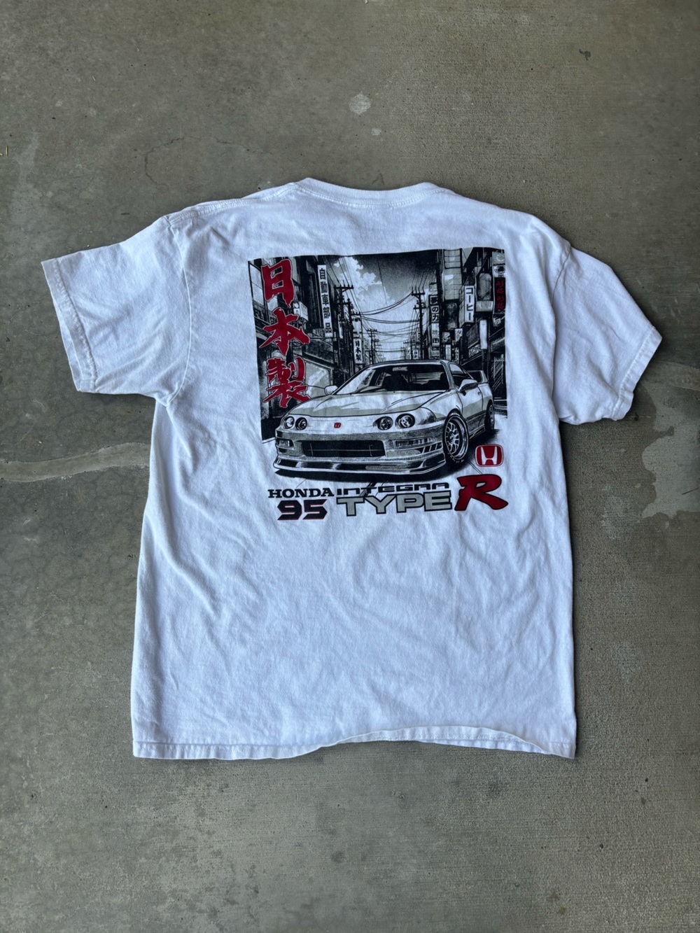 Honda Type R '95 Graphic Tee - White